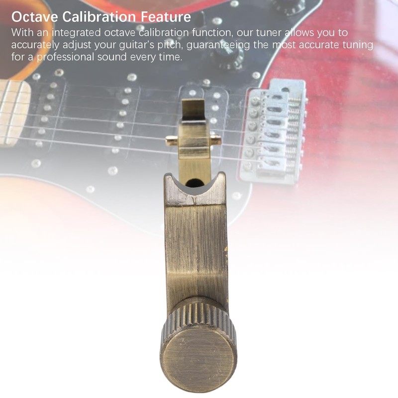 Guitar Intonation Adjuster, Stainless Steel Octave Calibration Tool for Electric