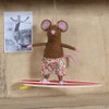 HomArt Felt Surfer Mouse Ornament