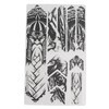 ENLEE 3D Mountain Bike Protective Stickers Set Impact Resistance Bicycle