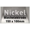 Nickel Sheet 100 x 150 mm Pure Nickel Anode Electrode