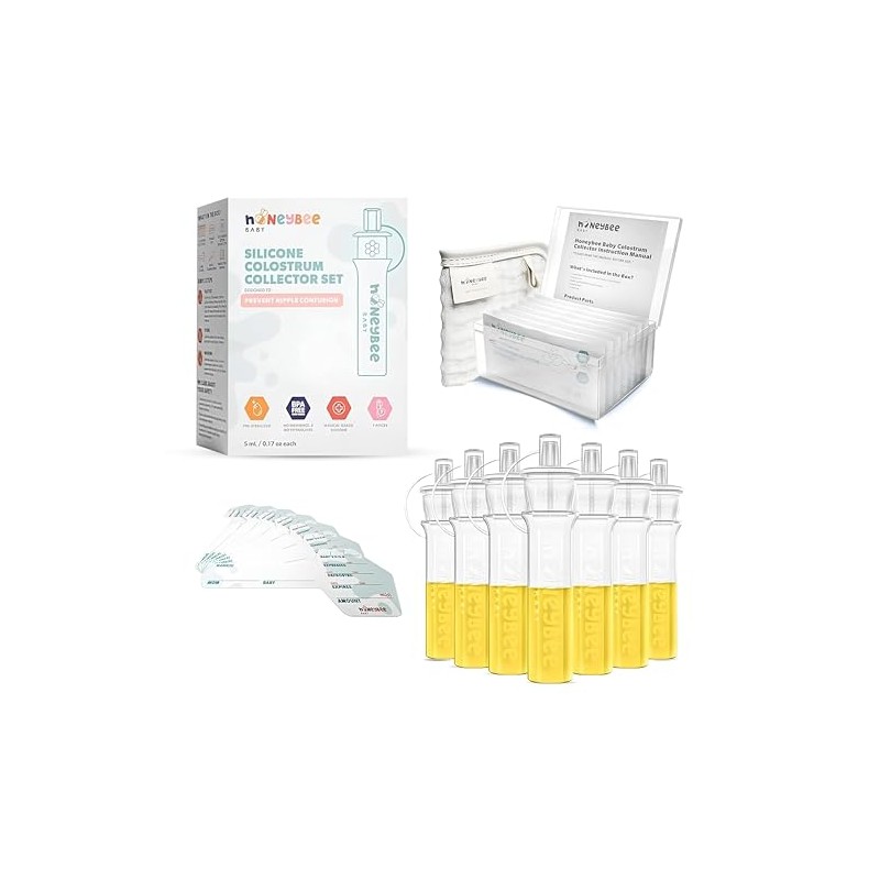 Kit Colector de Calostro Honeybee Baby | Colector Reutilizable de