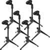 Yoiemivy 6 Pack Desktop Mic Stand Desk, Microphone Tripod Portable