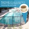 30 Pcs Trdzi Pool Cover for Fence Hole Deck Patio