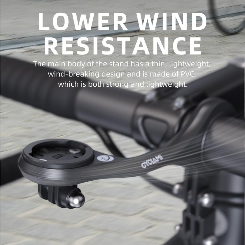CYCLAMI M6 Front Bike Mount for Garmin, iGPSPORT, XOSS, CooSpo,