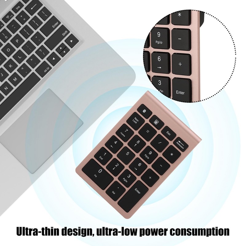 Locadence 22 Keys Numeric Keypad, BT 5.0 3 Million Times