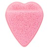 APRILSKIN Heart-Shaped Plush Facial Cleansing Sponge, Reusable Scrubber for Deep