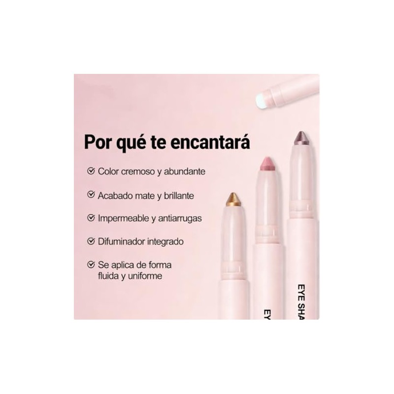 Erinde Sombra de ojos en Barra Matte, Larga Duración y