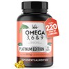 LIFE 360+ Omega 3, 6 y 9 Platinum 1000mg |
