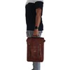 15" Leather Messenger Bag Laptop Case Office Briefcase Gift For