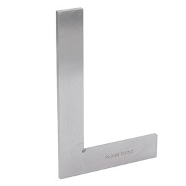 Escuadra de Maquinista, Agarre Cómodo Alta Precisión Uso Amplio Acero Al Carbono 200x130 Mm Escuadra de Ingeniero de Diseño Ergonómico para Taller