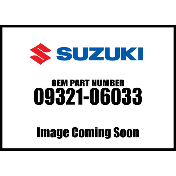Suzuki (suzuki) Genuine Parts Cushion Part No 09321 – 06033