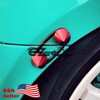 RED-Spike Spiked Quick Release Fasteners for Car Bumpers Trunk Fender