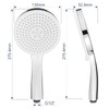 Cobbe Shower Head Water-Saving 5 Jet Types, Economy Shower Head