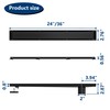 Neodrain 24-Inch Offset Linear Shower Drain with Tile Insert Grate