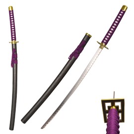COSWOR 40.9" Japanese Anime Kuchiki Byakuya's Senbonzakura Samurai Sword Katana for Cosplay, Collection