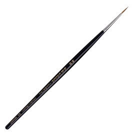 da Vinci Watercolor Series 35 Maestro Paint Brush, Round Long Taper Kolinsky Red Sable, Size 2/0 (35-00)