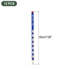 M&G Wooden Triangular Pencils, 12 Pcs 2B Pencils Graphite Round