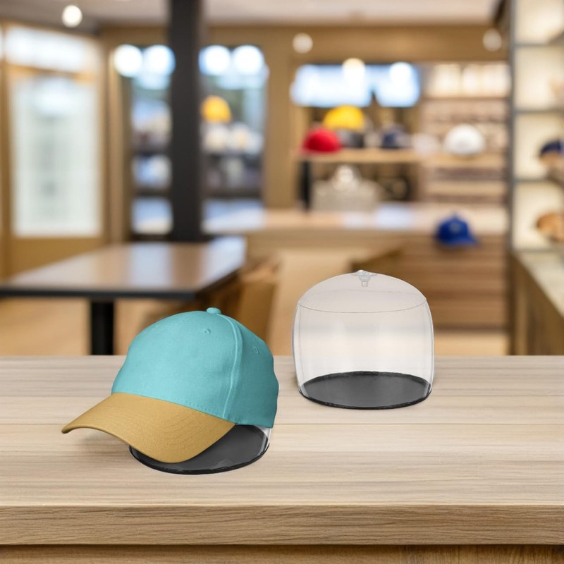 PRETYZOOM Hat Holders For Display 2 Pieces Transparent Inflatable Hat