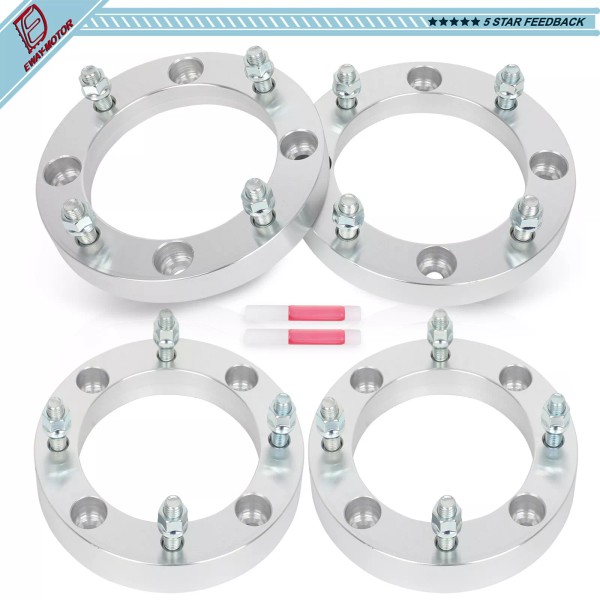 EWAY-motor (4) 1" 4x156 to 4x156 Wheel Spacers 12x1.5 For
