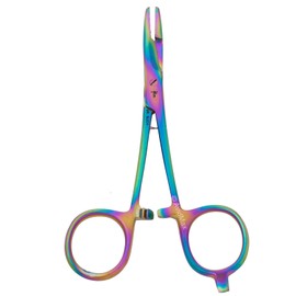 Dr. Slick Scissor Clamp, 5-1/2", Prism Finish, Straight, 1/2
