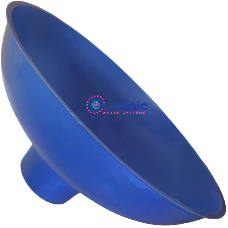 Oceanic Water Systems Funnel for Water Softener, Resin, Carbon Media
