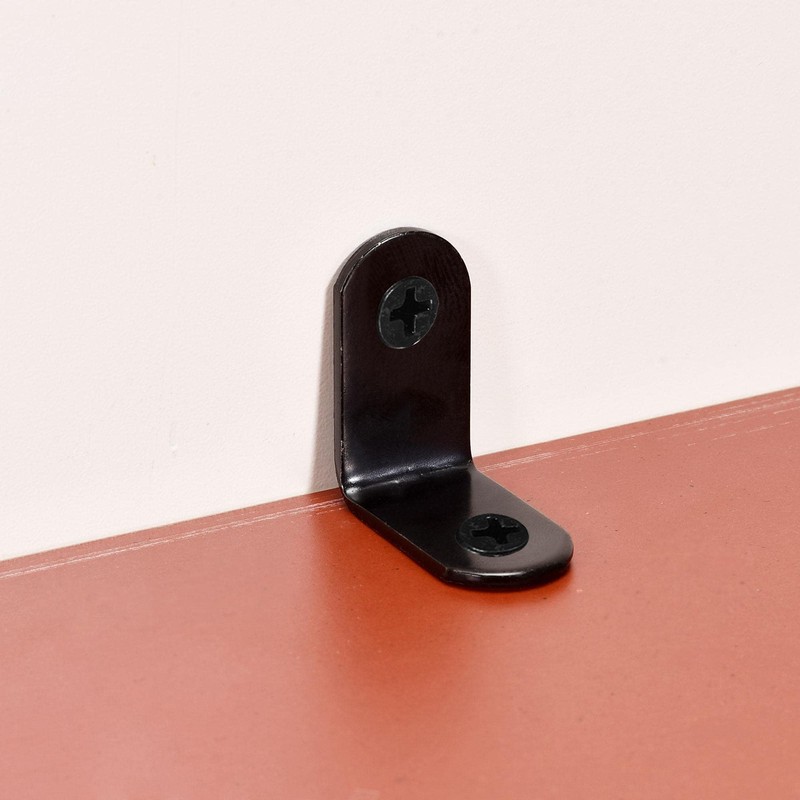 sourcing map Corner Brace Angle Bracket Fastener L Shape 30mmx30mmx16mm
