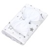 TupTam Baby Cot Canopy with Crown and Bow Chiffon, Stars