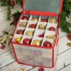 Transparent Storage Organizer Case for Storing Xmas LED Lights Garlands