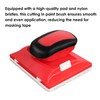 IUSOT Multifunctional Paint Edger Tool with Pad Nylon Bristles Edges,