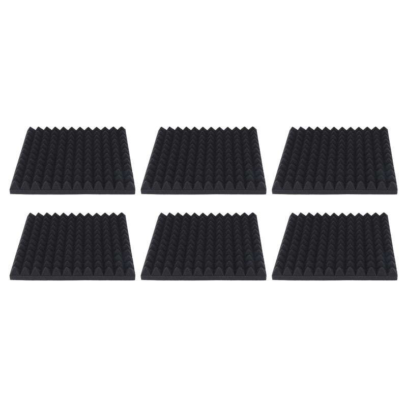 10PCS Acoustic Dampening Panels High Density Sound Insulation Pads for