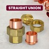 Everflow DDDV0034 3/4" Nominal Size No Lead Straight Union with