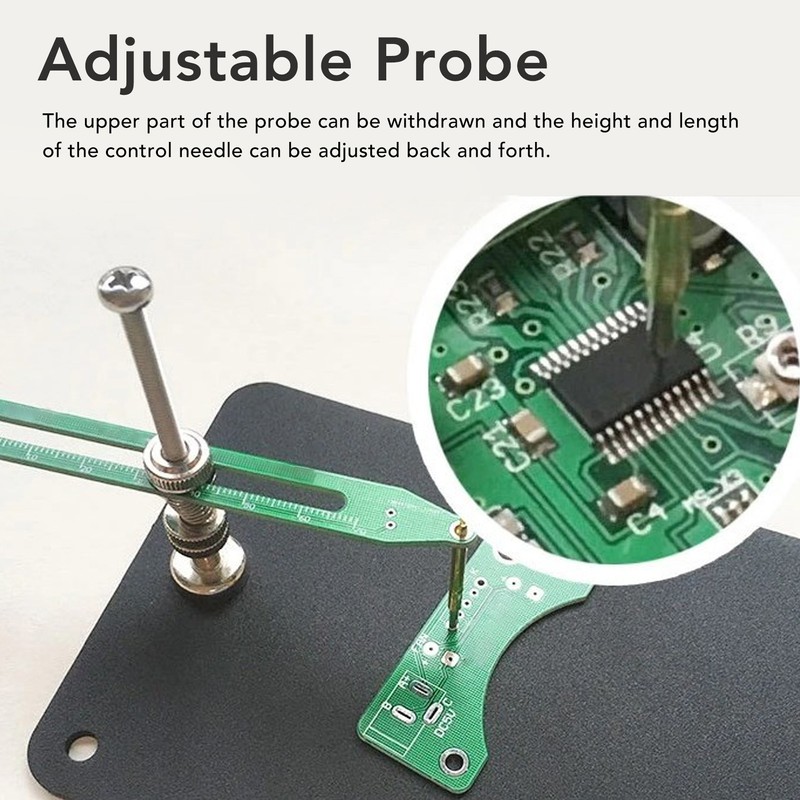 Fixed Test Burning Probe with Base Plate PCB Electronic Soldering