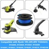 6 Pack String Trimmer Spool Replacement for Ryobi One Plus