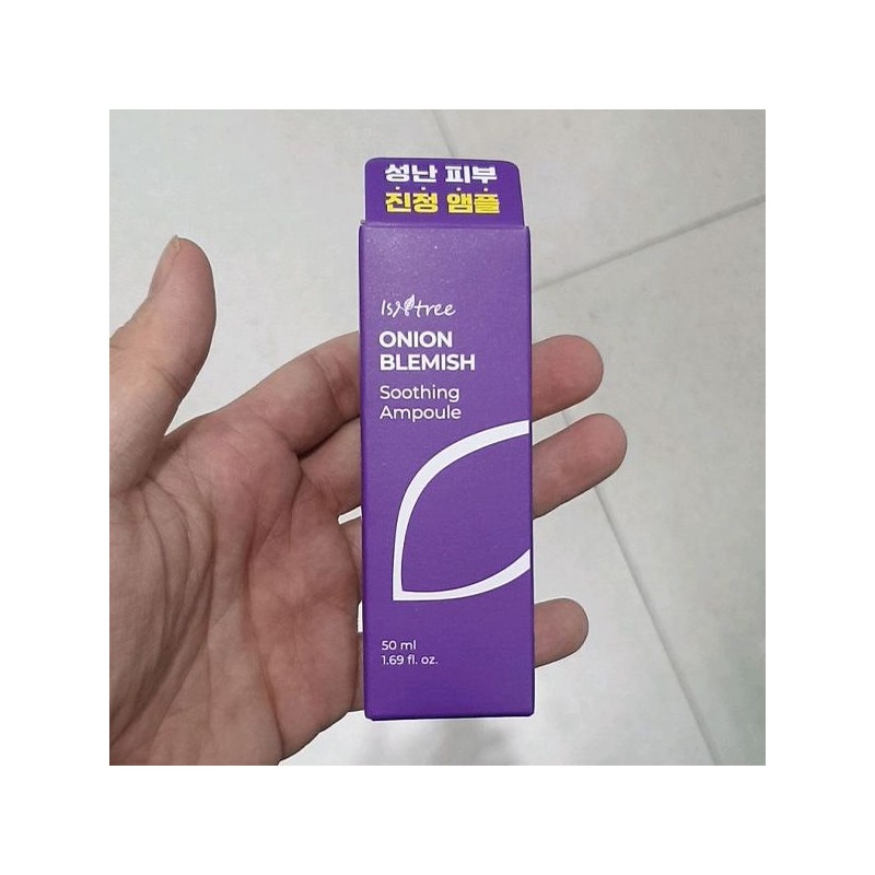 IsnTree Onion Blemish Soothing Ampoule 50ml / 이즈앤트리 어니언 블레미쉬