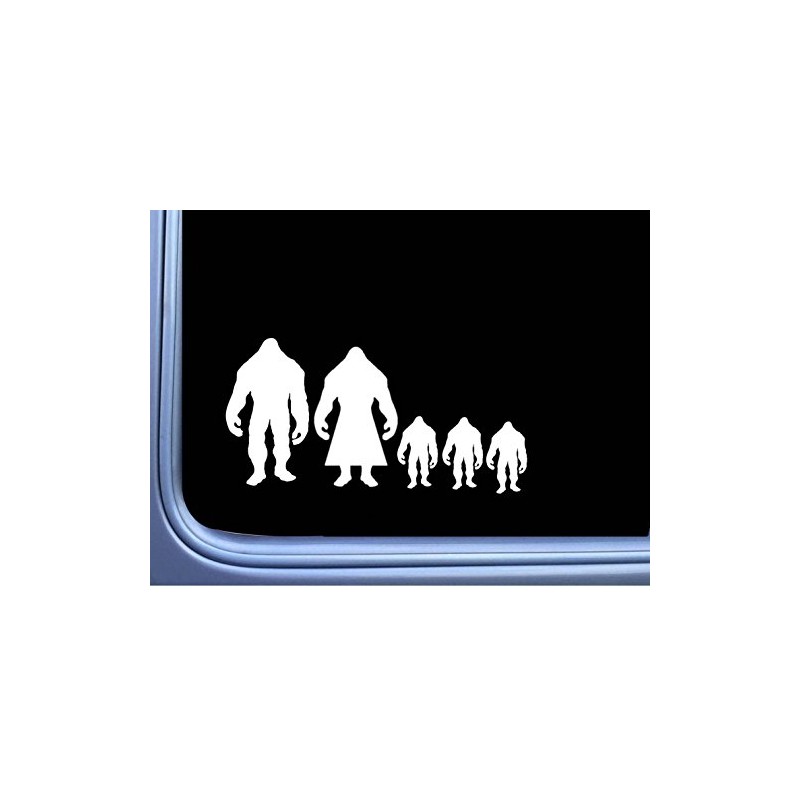 EZ-STIK Bigfoot Family Sticker M308 8 Inch Decal sasquatch squatch