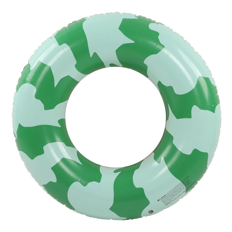 Watermelon Pool Float 16.5in Inner Diameter Inflatable Watermelon Design Eco