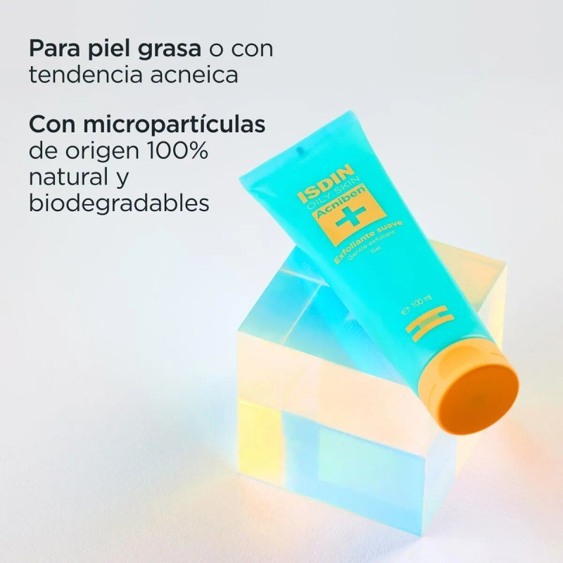 Isdin Acniben Gel Facial Exfoliante Suave 100ml Tipo De Piel