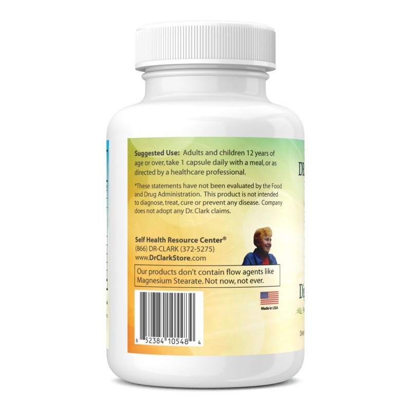 Dr. Clark Digestive Enzymes Supplement – 700mg, 50 Gelatin Capsules,