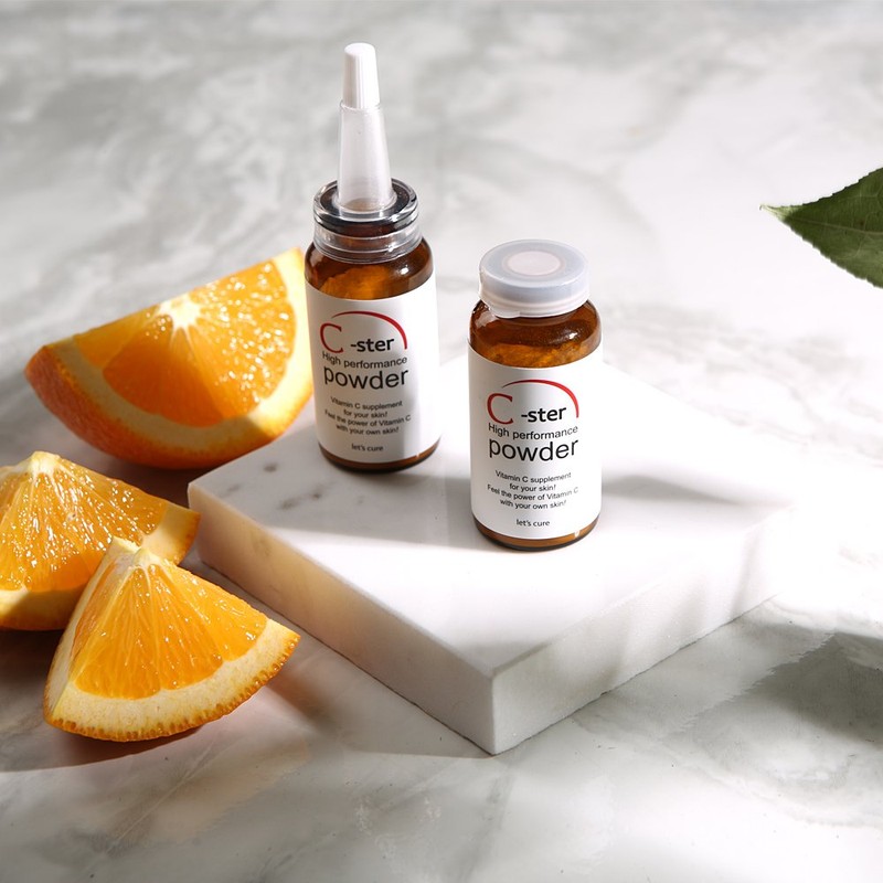 Let's Cure C-Ster High Performance Whitening 100% Vitamin C Powder,