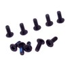 10-Pack M2x5mm Black Mounting Screw Bottom Case Screws Replacement for