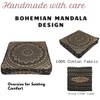 35" Mandala Large Floor Pillow Cover Meditation Cushion Seating Throw