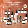 modelones 32 PCS Fall Gel Nail Polish Kit, 28 Colors