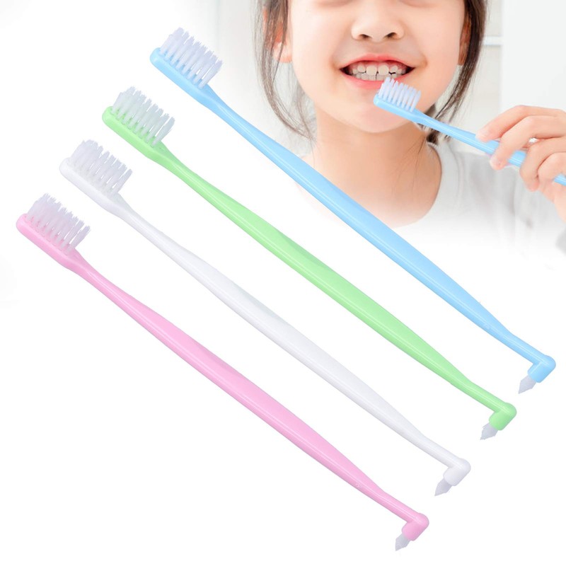 Cepillo de Dientes de Ortodoncia de 4 Piezas, Cepillo de