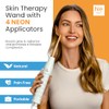 NuDerma Skin Therapy Wand - Portable Handheld High Frequency Skin