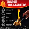 Trazon Fire Starters for Campfires Grill BBQ Fireplace, Charcoal Chimney