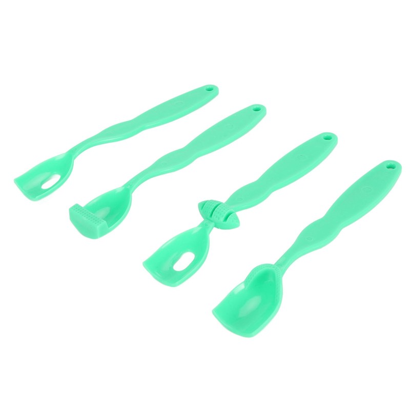 4pcs Tongue Muscle Trainer Improve Flexibility Lateralization Lifting Oral Muscle