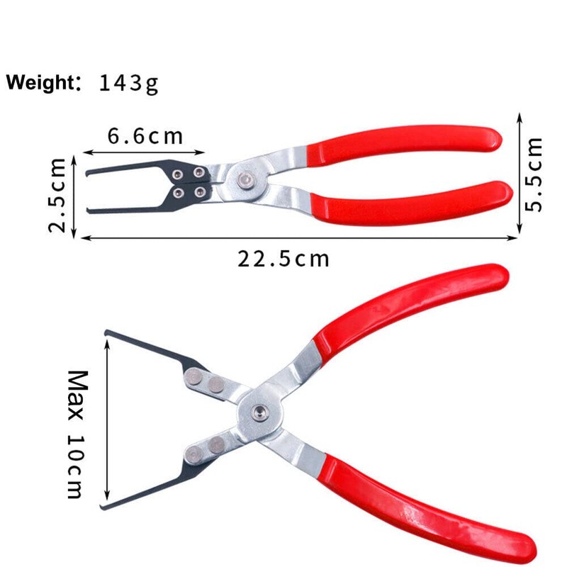 2PCS Automotive Relay Clamp Fuse Puller Car Vehicle Remover Pliers