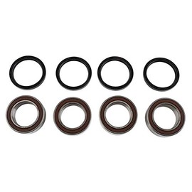 Tusk Axle Bearing Carrier Replacement Bearing and Seal Kit Compatible with Honda TRX 450ER 2006-2014/TRX450R 2004-2009
