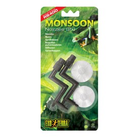 Exo Terra Nozzles Replacement for Monsoon RS400 High-Pressure Rainfall System, 2-Pack