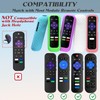 GMXT 5 Pack Silicone Case for Roku Remote, Cover for